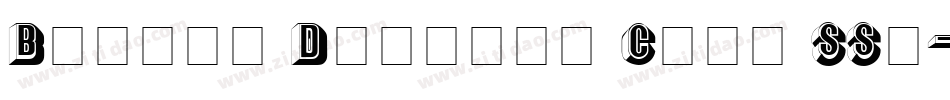 Bronte Display Caps SSi字体转换
